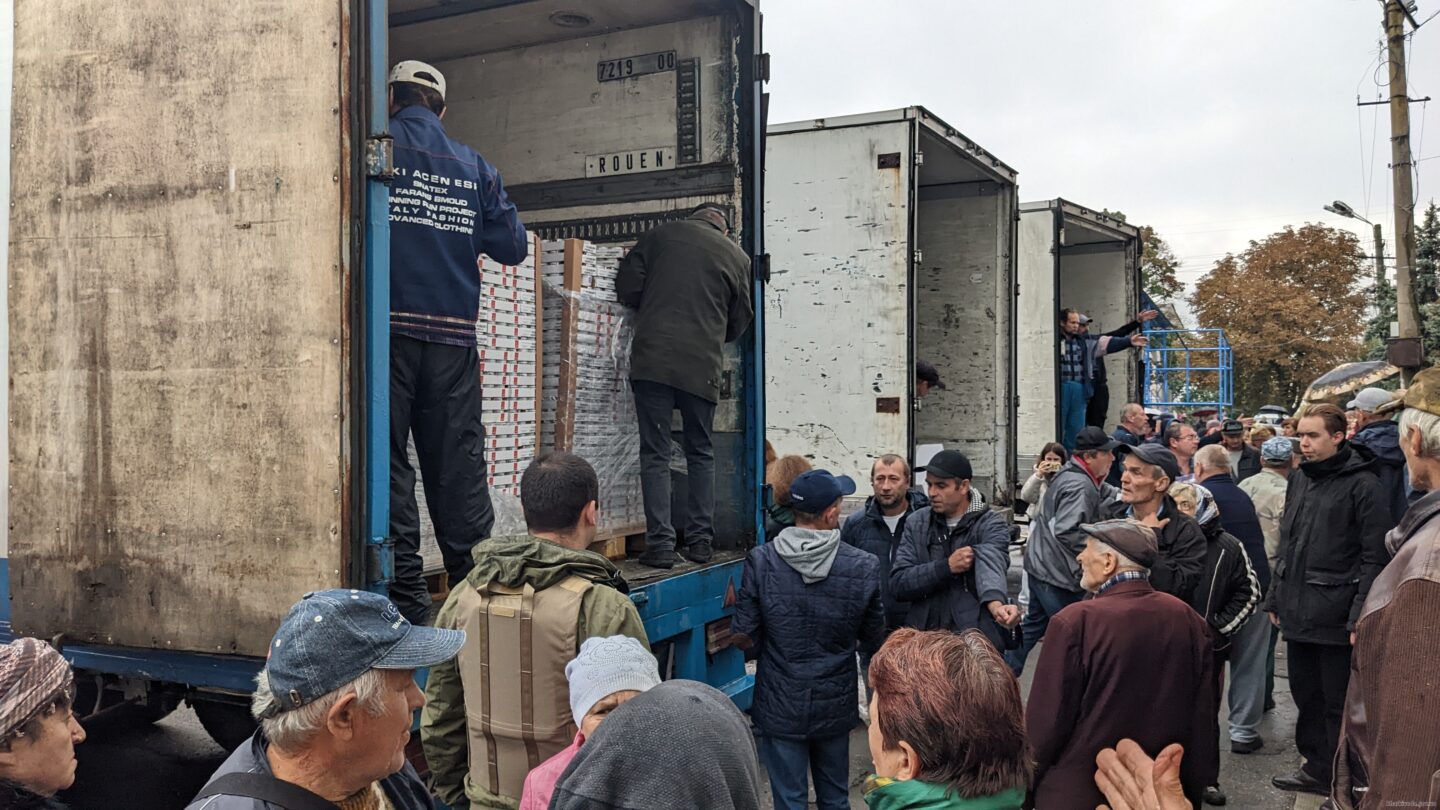 У Балаклійську громаду доставили понад 100 тонн гуманітарної допомоги