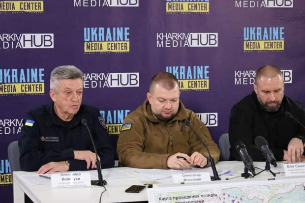 Від вибухонебезпечних предметів очищено понад 1114 гектарів території звільнених населених пунктів Харківщини