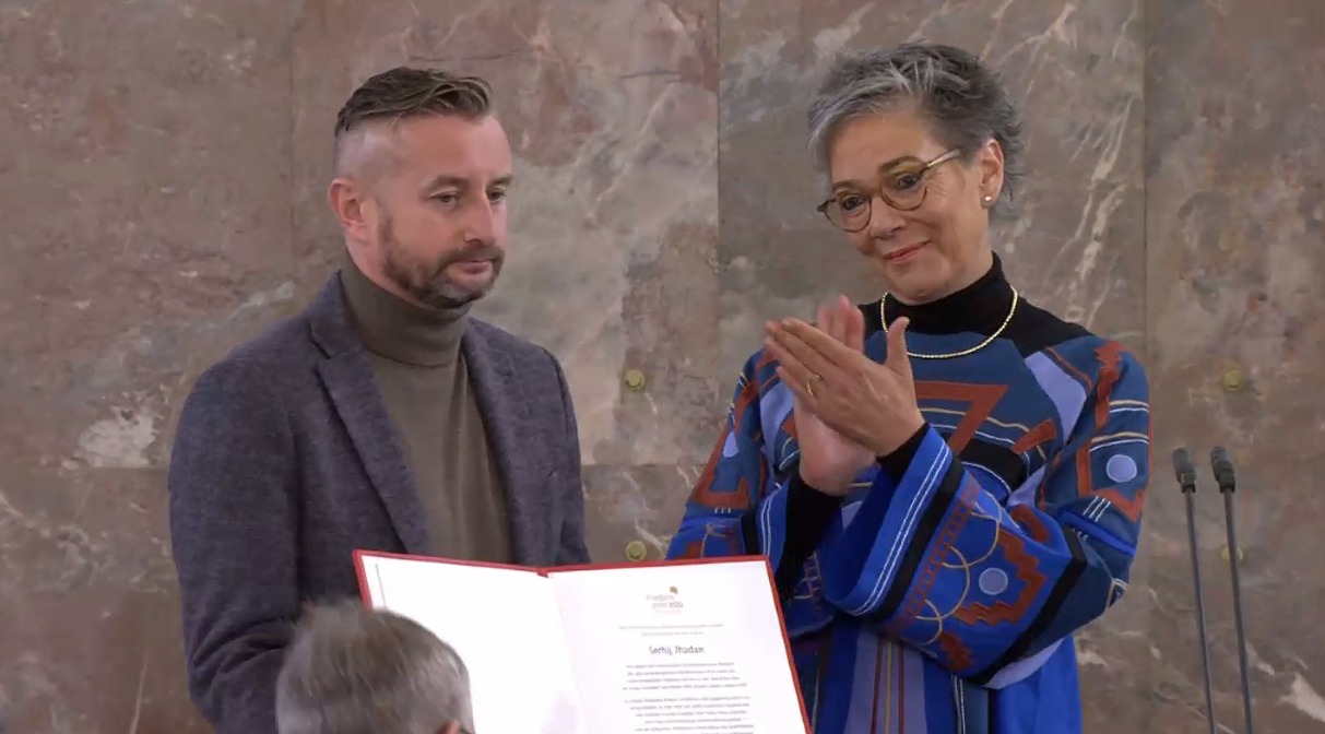 Сергій Жадан отримав Премію миру німецьких книгарів