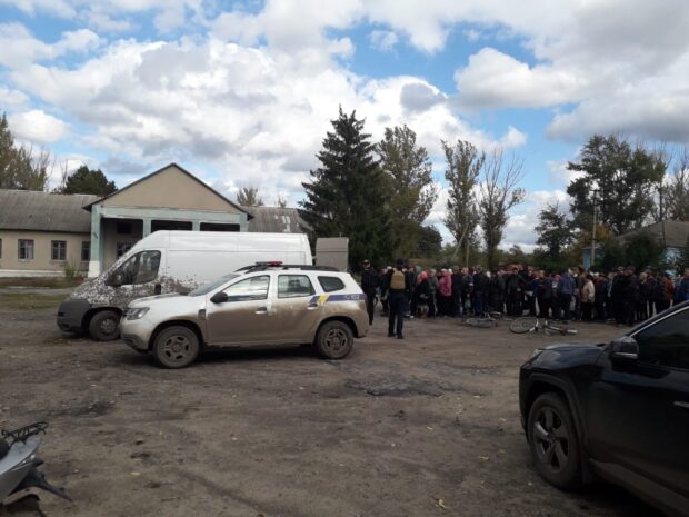 Поліція відновила свою роботу на деокупованій території Борівської ОТГ
