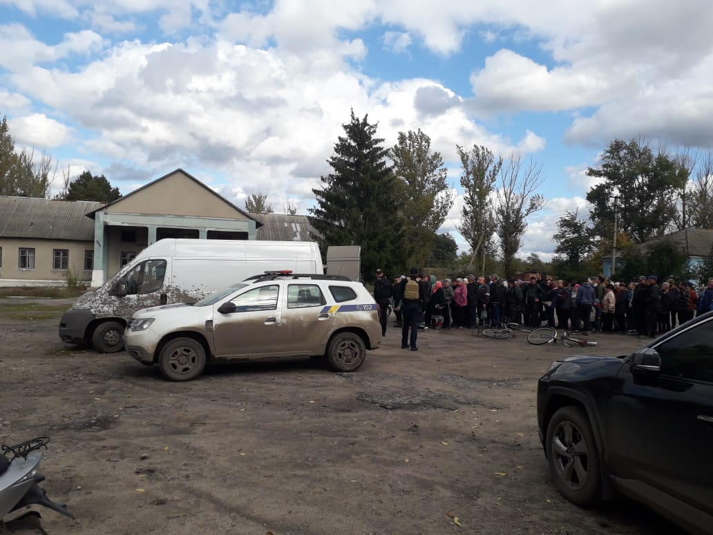 Поліція відновила свою роботу на деокупованій території Борівської ОТГ