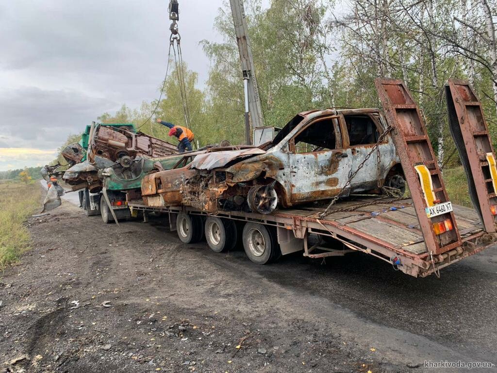 Триває відновлення транспортного сполучення на звільнених територіях Харківської області