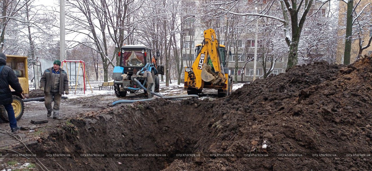 У Харкові за тиждень усунули понад 70 аварійних ситуацій на водоводах