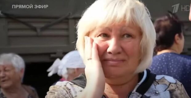 В Харківській області затримали жінку, яка підтримала окупантів в сюжеті російських пропагандистів