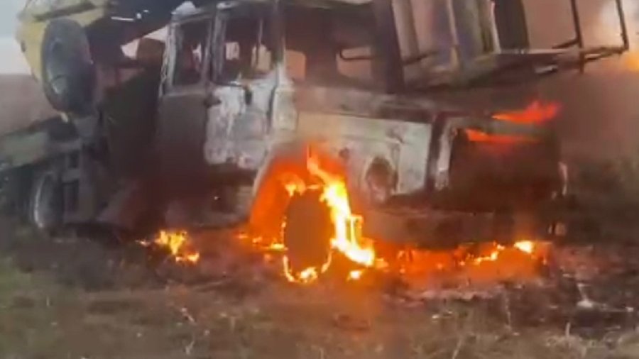У Дергачівській громаді на міні підірвалися енергетики (відео)