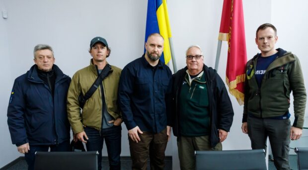 Синєгубов зустрівся із відомим американським бізнесменом, громадським діячем Говардом Баффетом