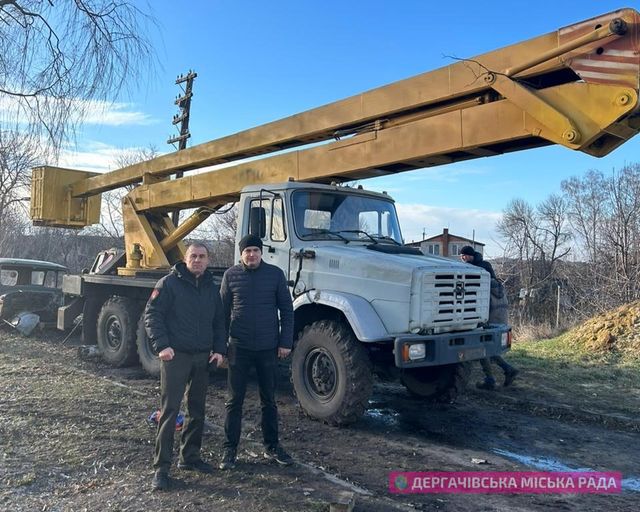 Автовежу, яку росіяни покинула під час контрнаступу ЗСУ на Харківщині, передали енергетикам