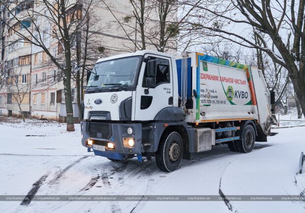 За тиждень з Харкова вивезли понад 35 тисяч кубометрів сміття