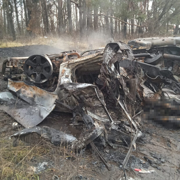 На Харківщини загинув чоловік, який наїхав на вибуховий предмет