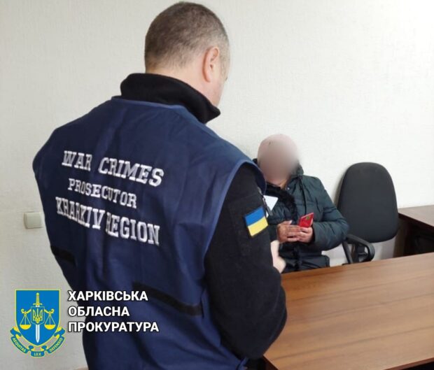 На Харківщині викрили колаборантку, яка розповідала «ЗСУ більше не повернуться на територію області»