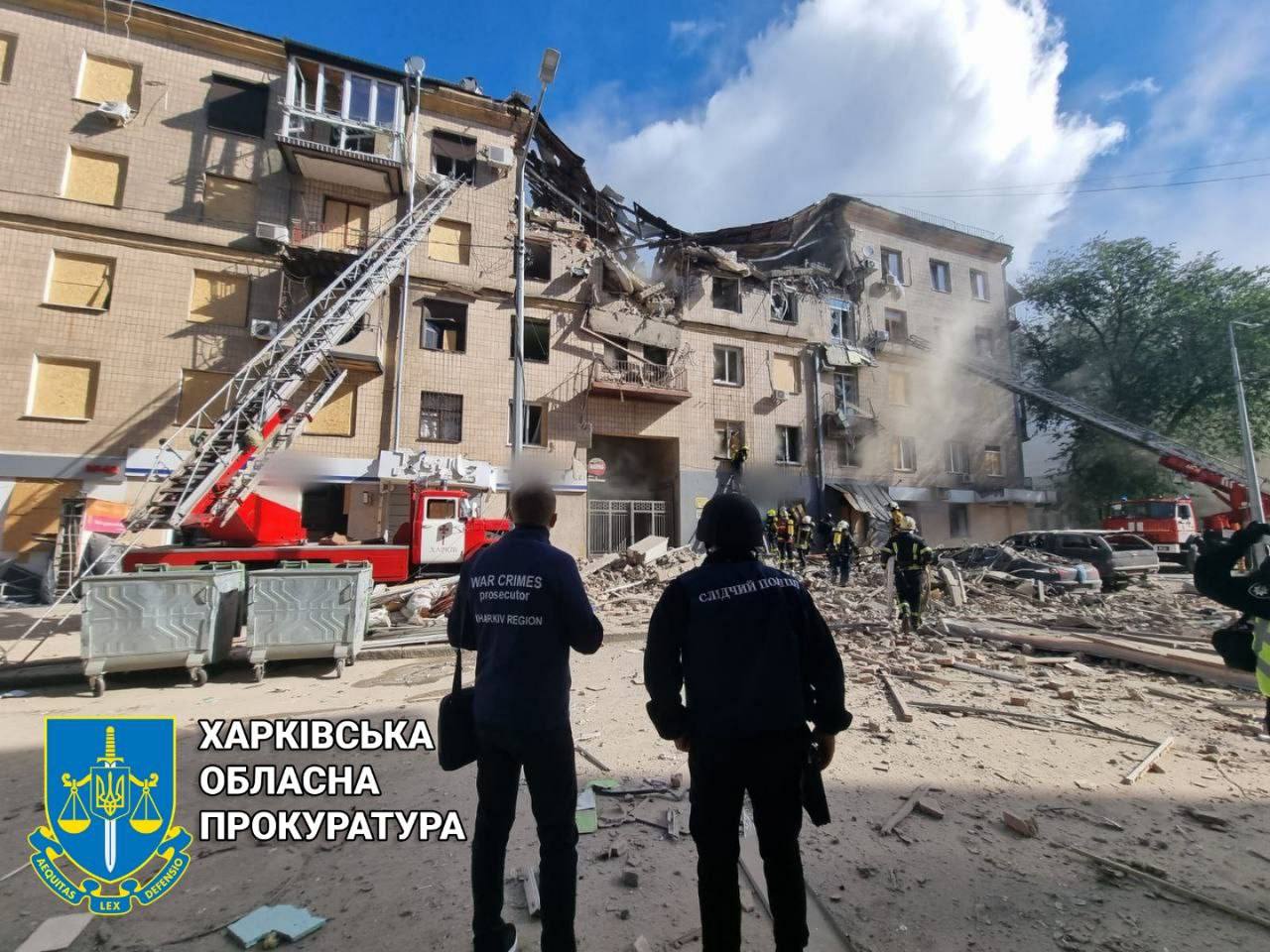 Прокуратура розслідує понад 10 тисяч кримінальних проваджень щодо воєнних злочинів росіян на Харківщині