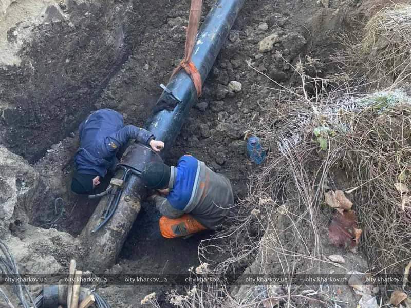 На Північній Салтівці завершили ремонт водоводів