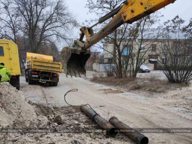 «Харківводоканал» усунув 17 аварій на водоводах