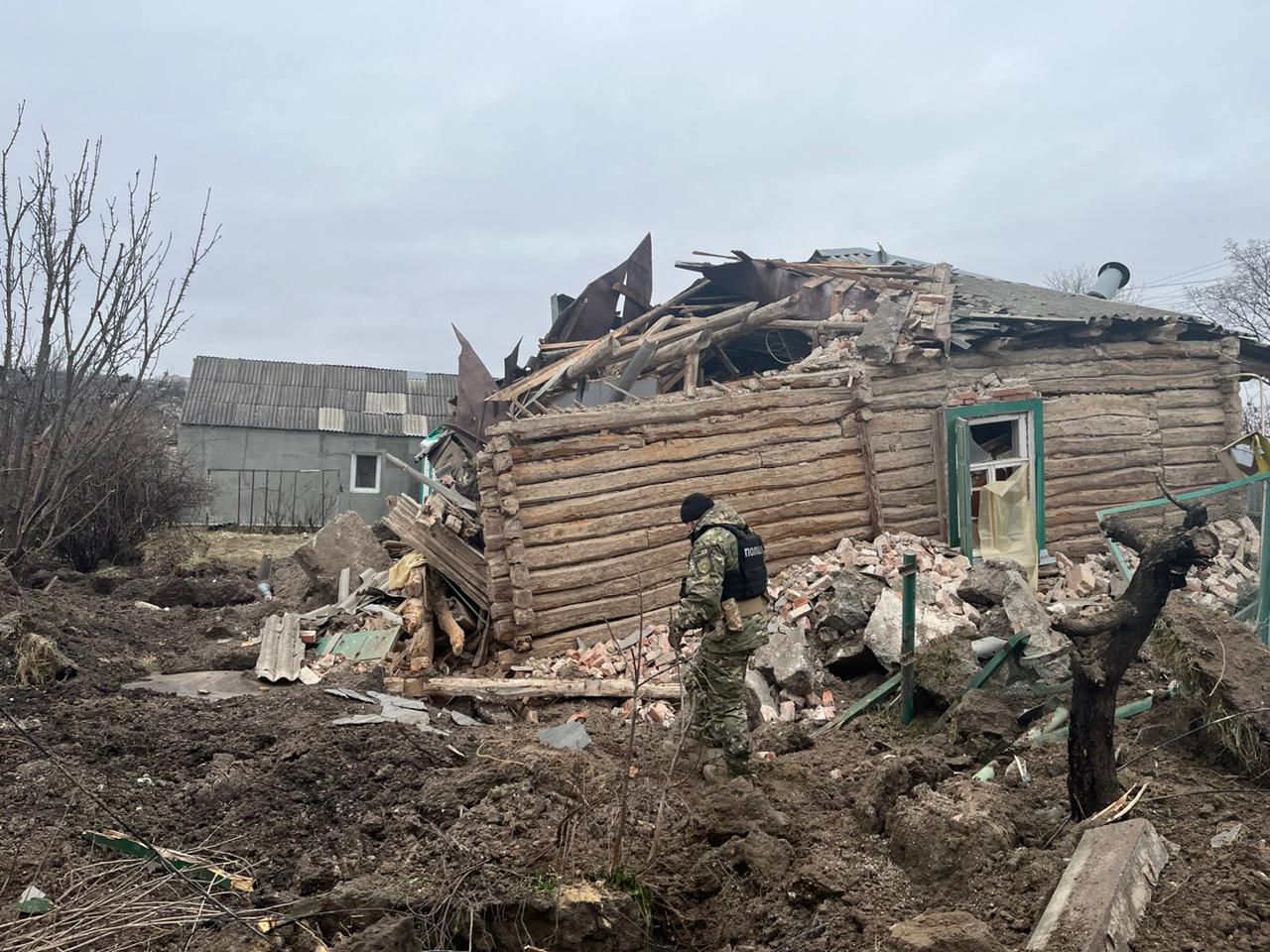 В результаті обстрілів Харківщини росіянами поранено цивільних громадян: поліцейські документують злочинні дії агресора