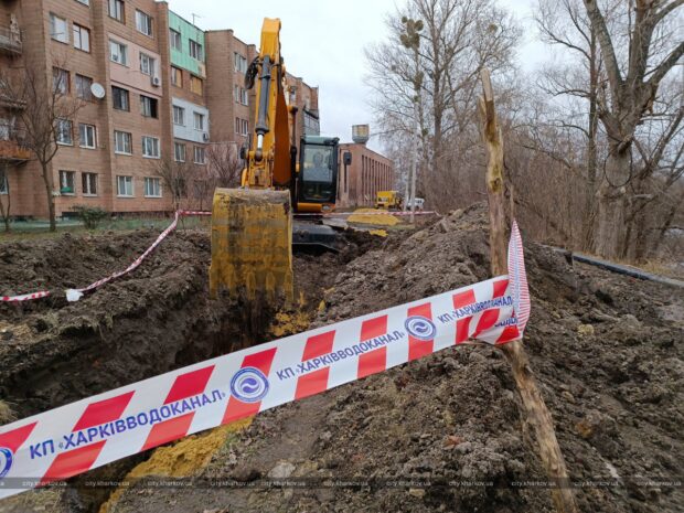 У Шевченківському районі завершили перекладання водоводу