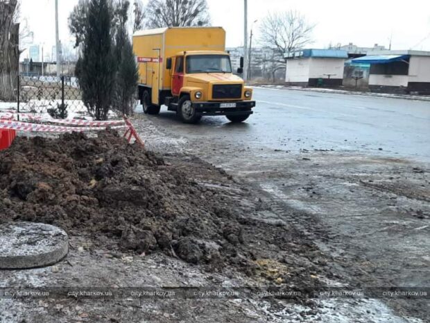 Бригади КП «Харківводоканал» за вихідні усунули понад 20 аварій на водоводах