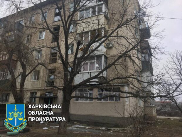 Внаслідок ворожих обстрілів Куп’янщини поранено двох мирних мешканців - прокуратура