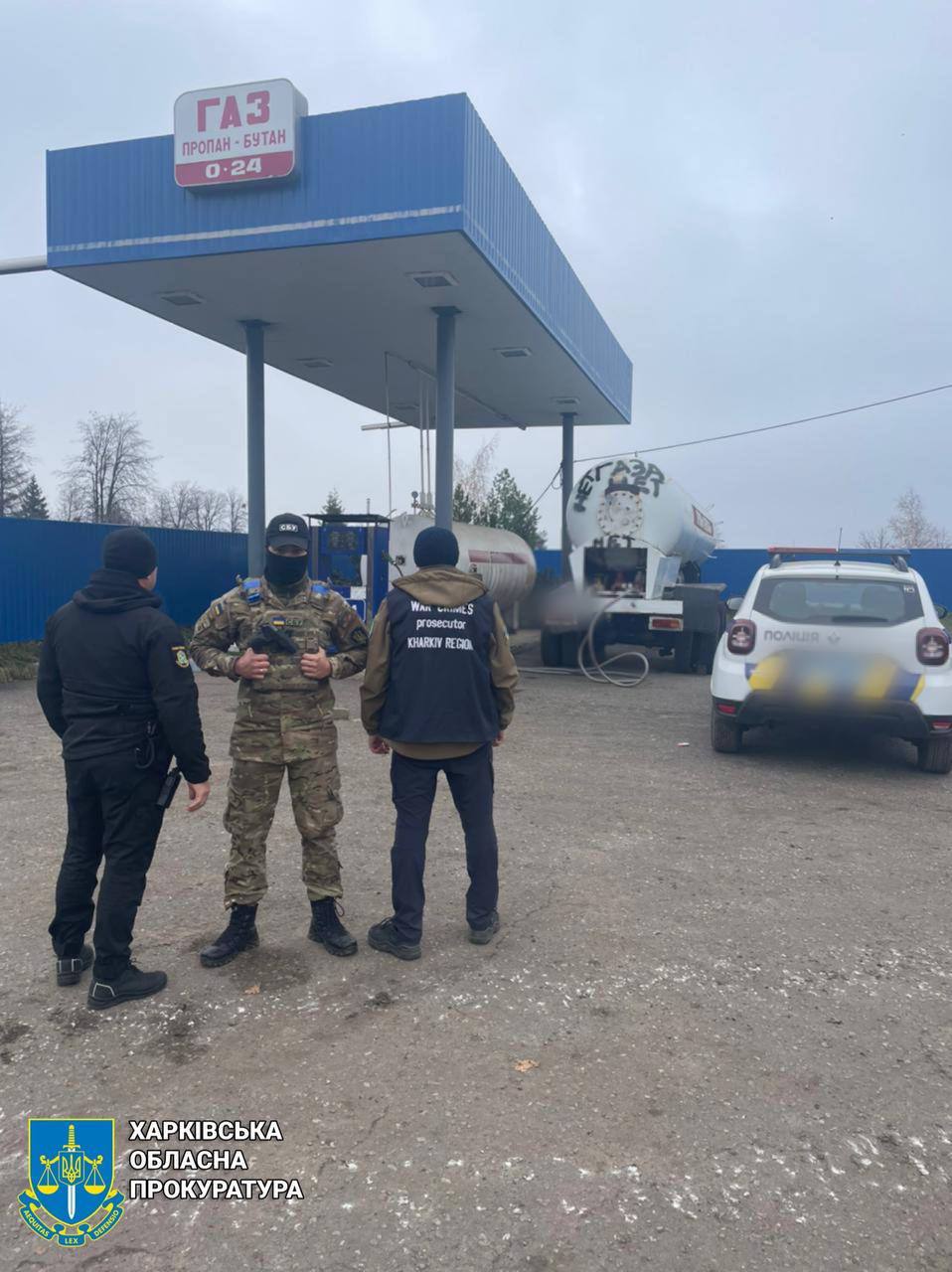 Справу чоловіка, який безкоштовно надавав паливо російським солдатам, передано до суду, а його АЗС — арештовано