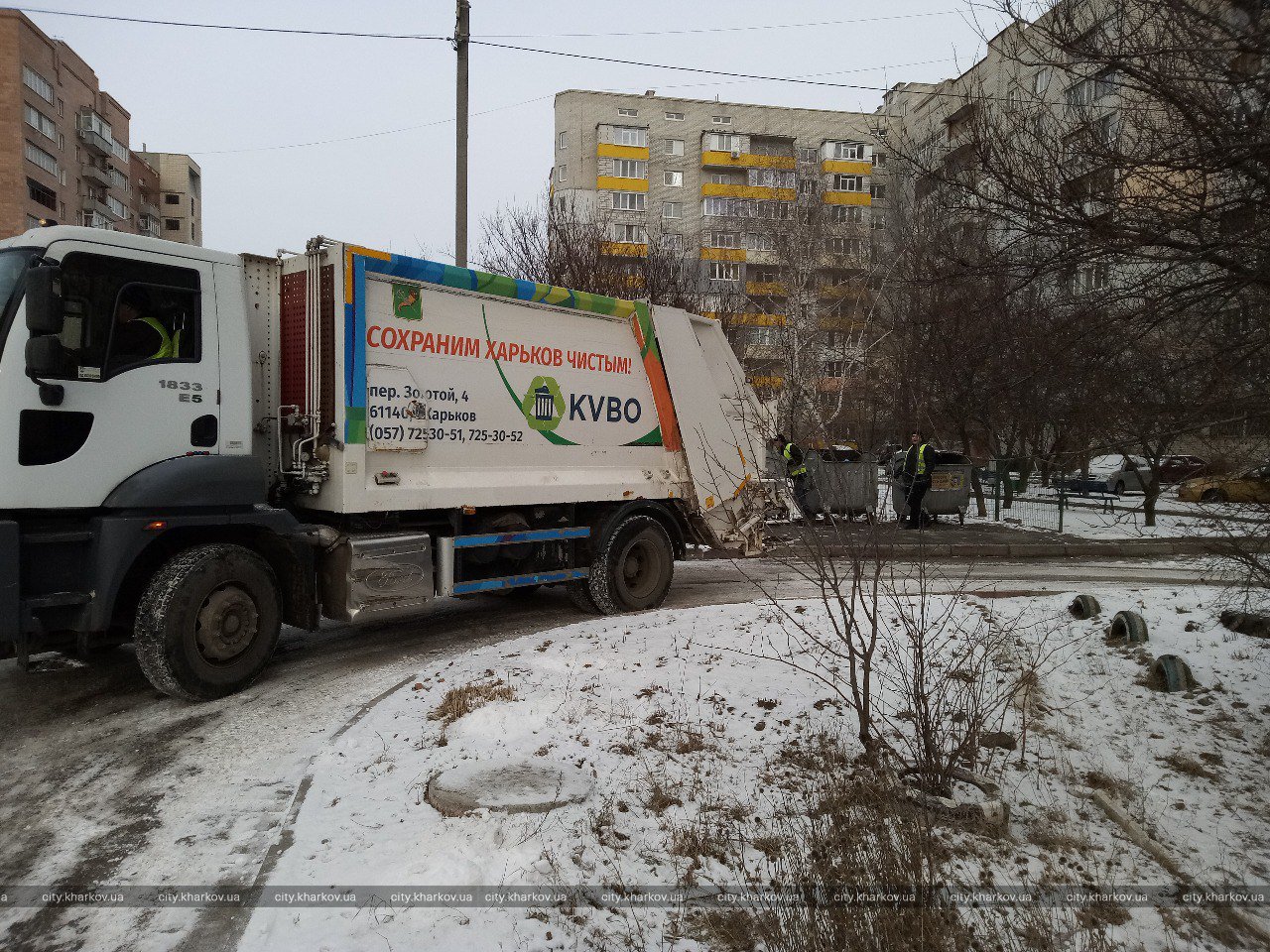 За тиждень з Харкова вивезли понад 42 тисячі кубометрів сміття