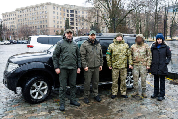 Прикордонникам Харківщини передали автівку та дрон