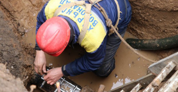 «Харківводоканал» ліквідував дев'ять аварій на мережах