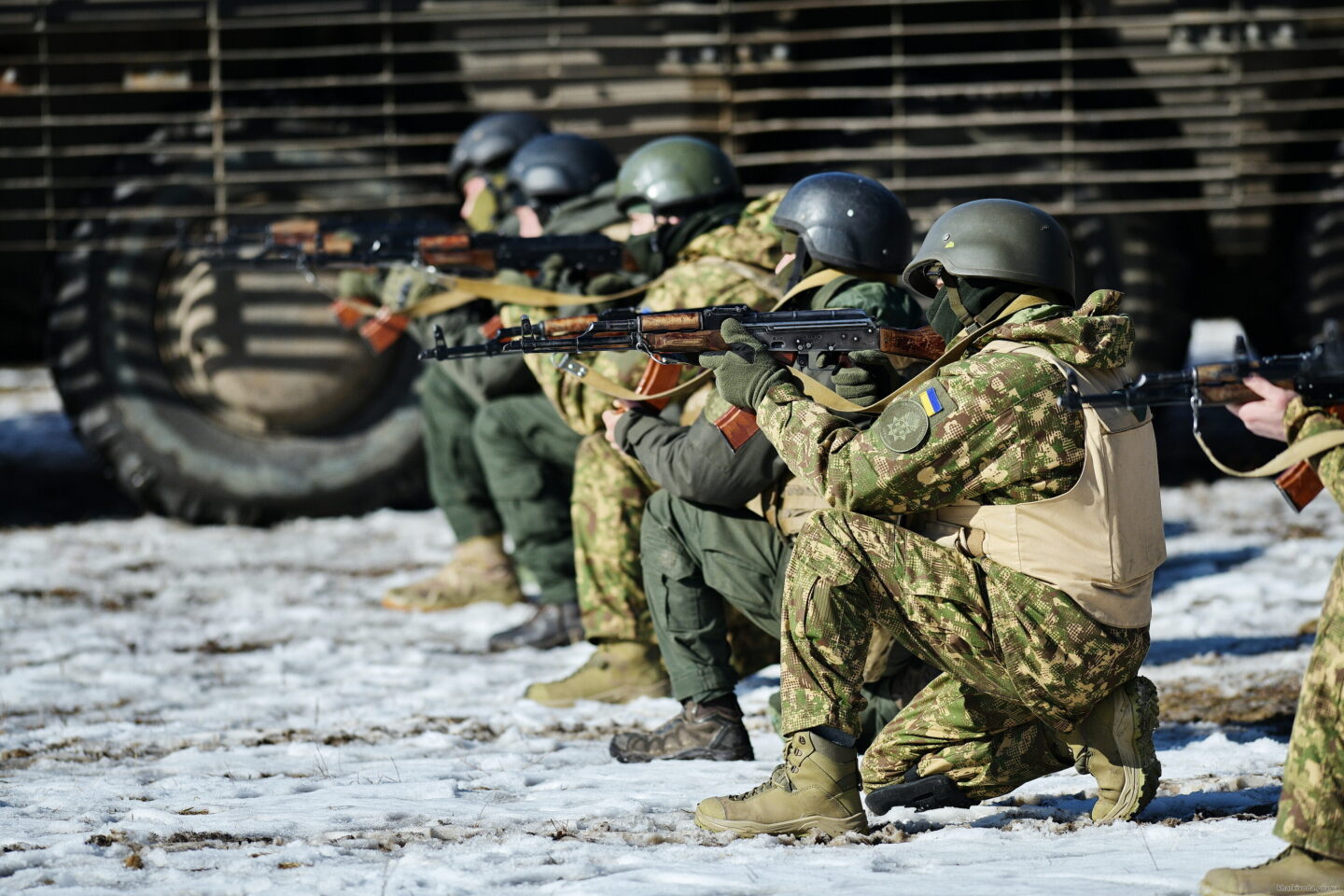 У Харківській області відбулися навчання добровольців «Гвардії наступу»