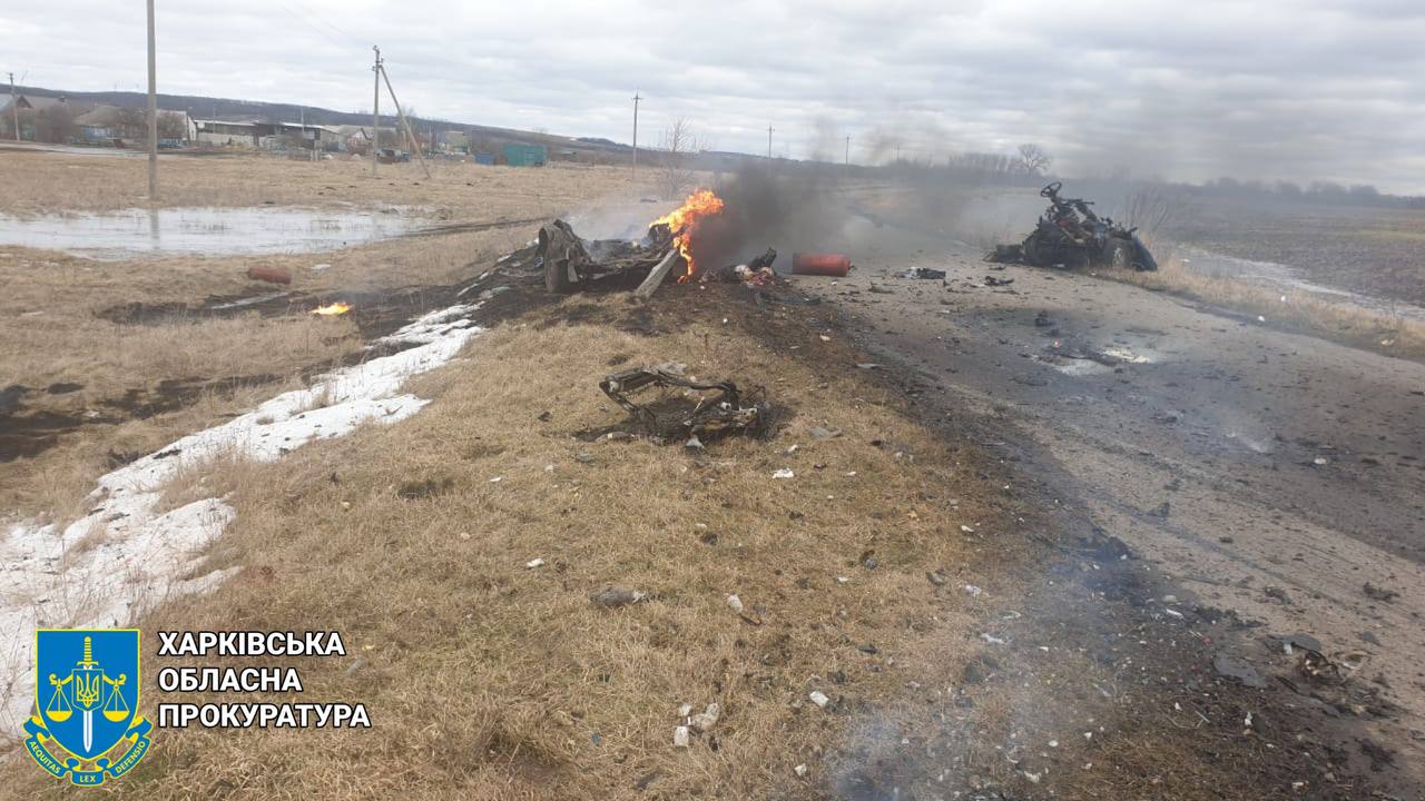На Харківщині авто потрапило під ворожий обстріл: загинуло подружжя