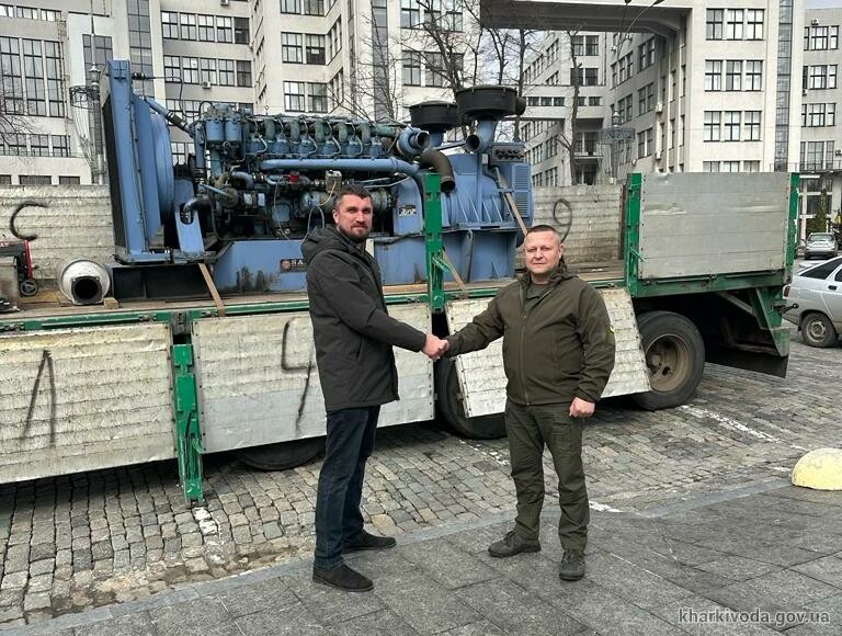 Для потреб громад Харківщини надійшли 13 генераторів