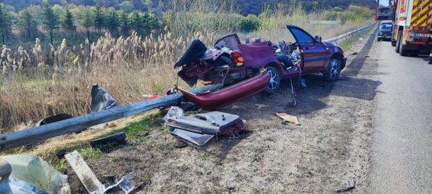 На Харківщині в результаті автокатастрофи загинула людина, ще троє отримали трамви