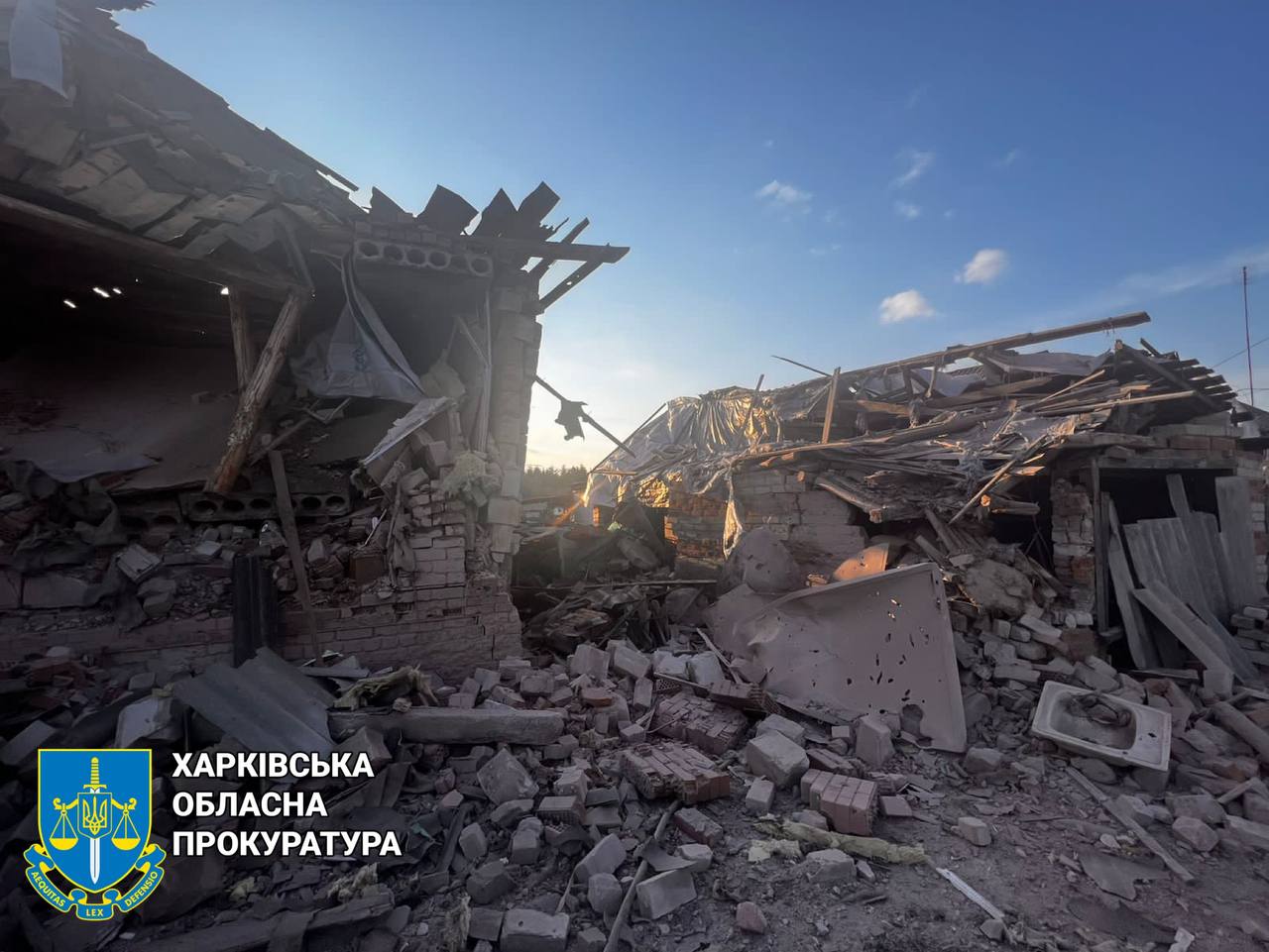Внаслідок ворожих обстрілів Харківщини поранено мирного мешканця