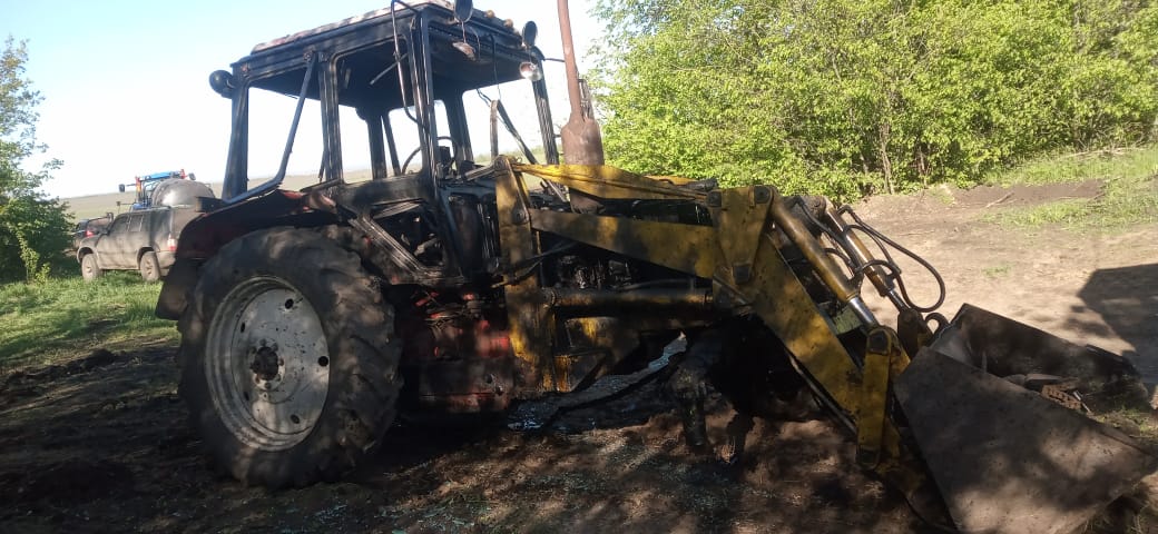 На Харківщині на вибуховому предметі підірвався трактор