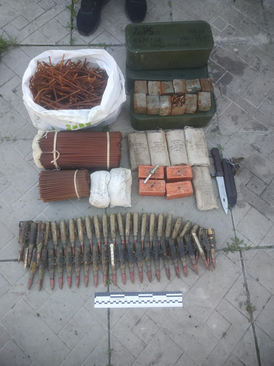 У жителя міста Барвінкове вилучили чималу кількість боєприпасів