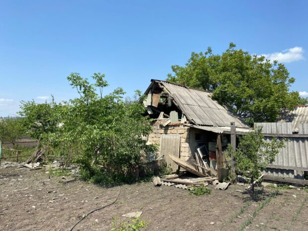 В результаті ворожих обстрілів на Харківщині травми отримав цивільний чоловік