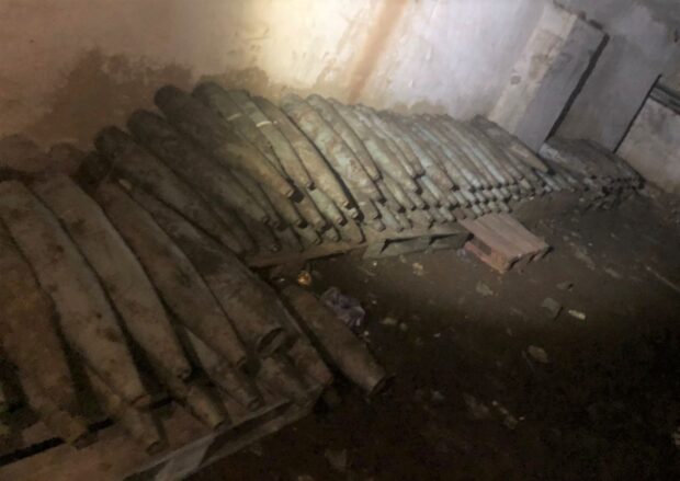 На Харківщині сапери знайшли склад російських боєприпасів у котельні навчального закладу