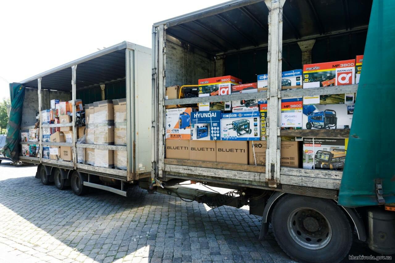 Куп’янській громаді передали 182 генератори