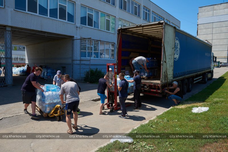 З Харкова відправили черговий гуманітарний вантаж на Херсонщину