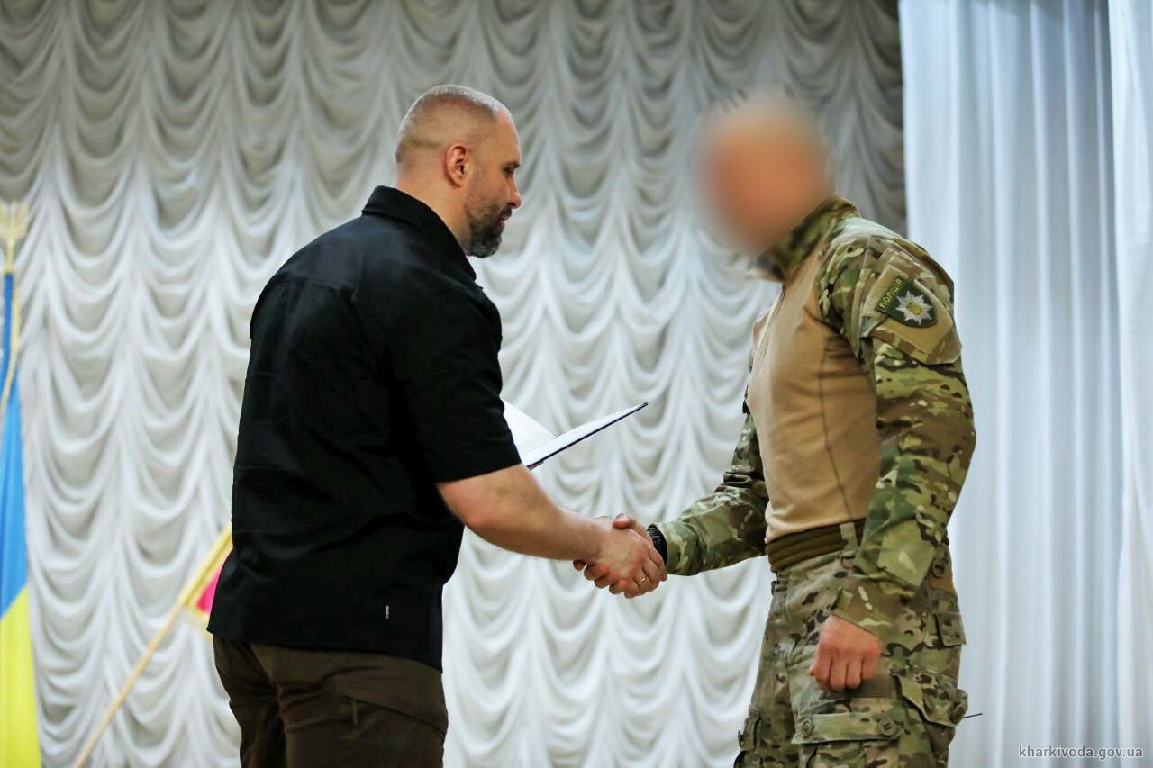 Синєгубов привітав харківський спецпідрозділ Національної поліції КОРД із 7-ю річницею створення