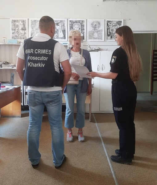 Добровільно пішла на співпрацю з ворогом: на Харківщині повідомили жінці про підозру у скоєнні колабораціонізму