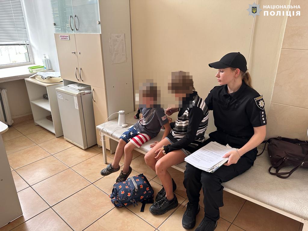 У Харкові поліцейські тимчасово вилучили дітей з неблагополучної родини