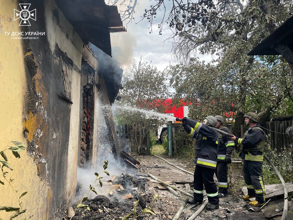 На Харківщині ворожий удар повністю зруйнував приватну оселю