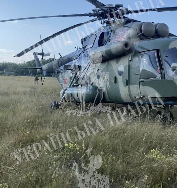 Розвідка виманила в Україну російський вертоліт із пілотом: Мі-8 приземлився на Харківщині - ЗМІ