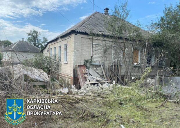 Правоохоронці документують наслідки ворожих обстрілів Харківщини: є загиблий та поранений