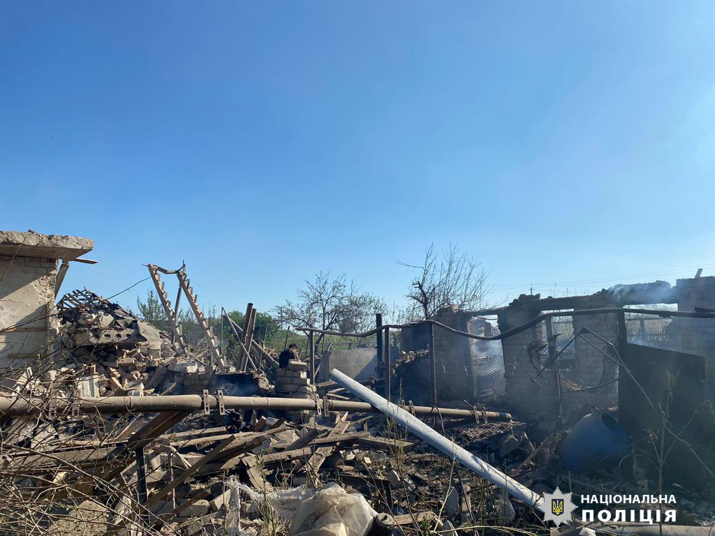Через ворожі обстріли загинув чоловік: поліція зареєструвала наслідки збройної агресії окупантів на Харківщині