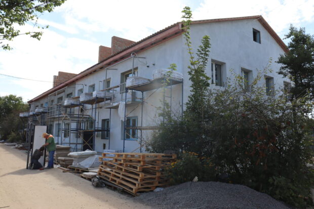 У Дергачах завершують відбудову трьох багатоквартирних будинків