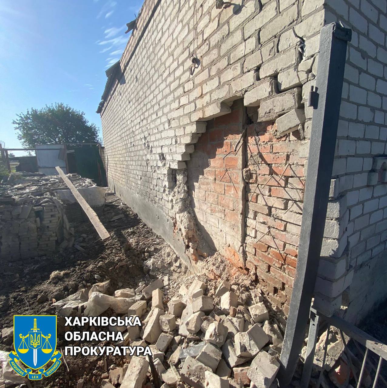 Внаслідок російських обстрілів Харківщини травмовано жінку