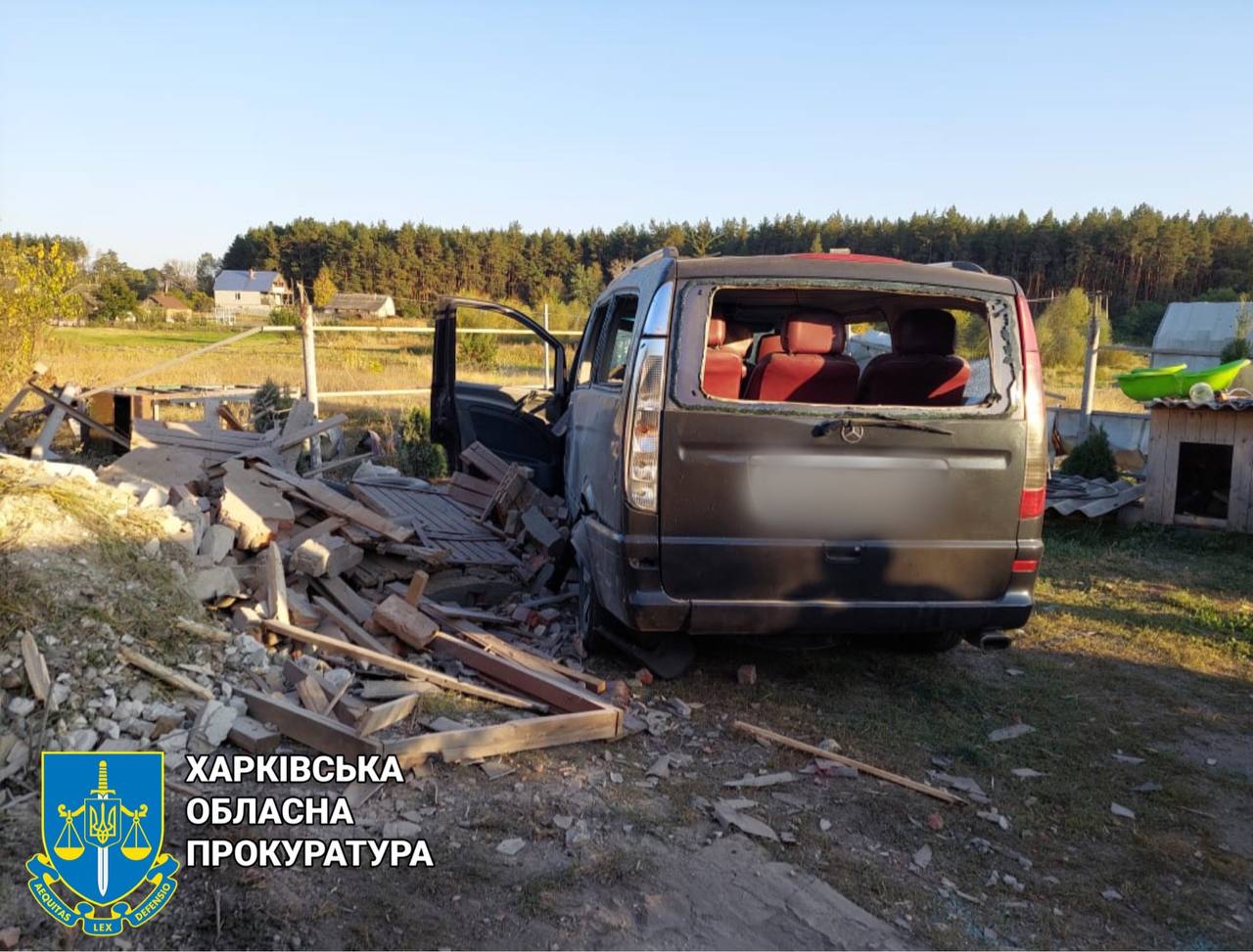 Внаслідок ворожого артобстрілу Вовчанська поранено мирного жителя