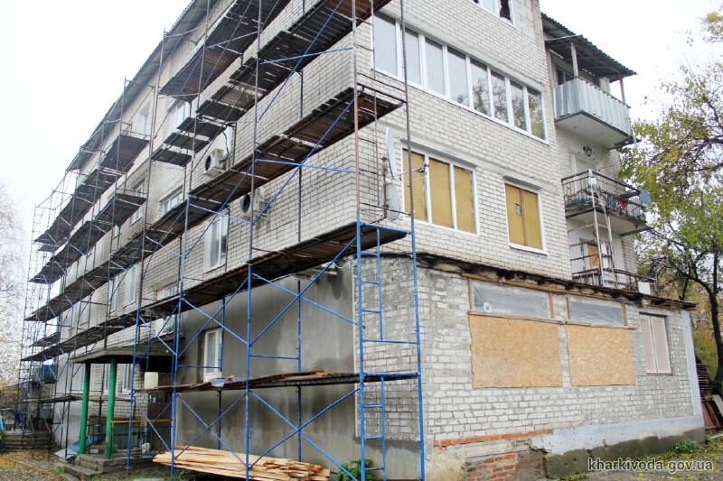 На Харківщині продовжують відновлювати інфраструктуру після ворожих обстрілів