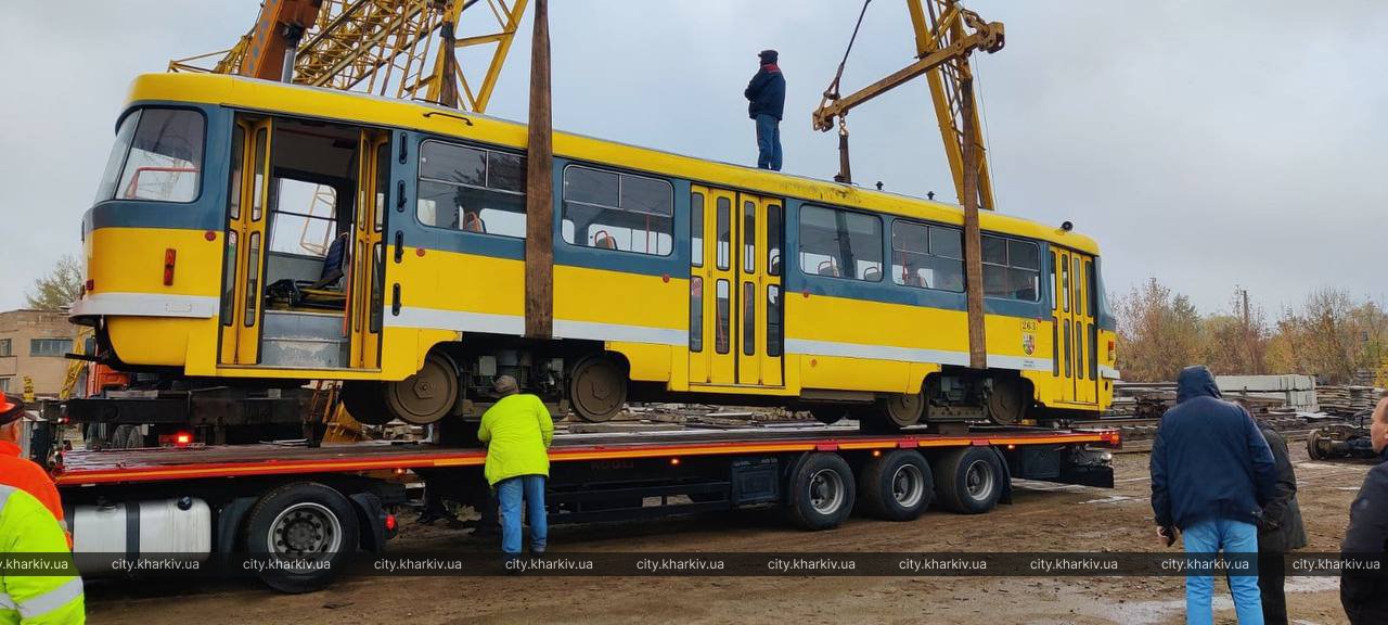 Харків отримав трамваї від чеського міста Пльзень