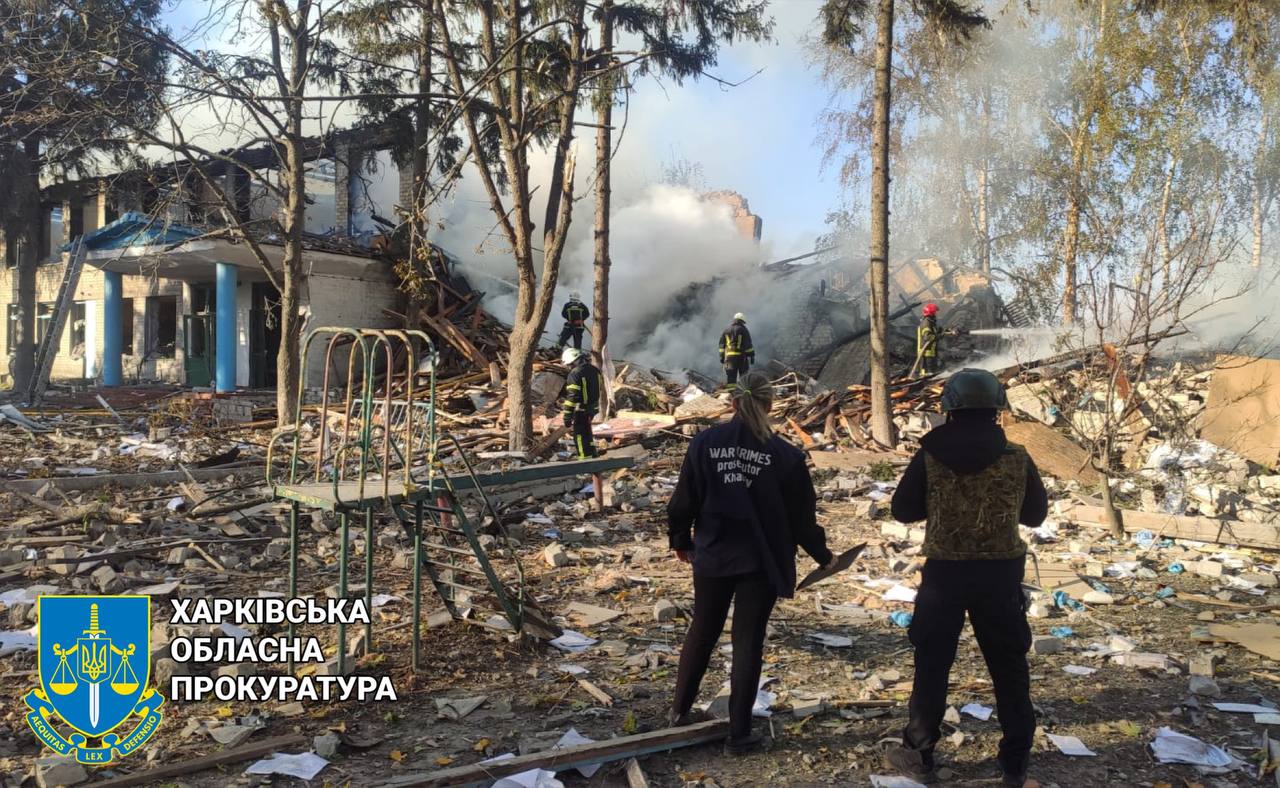 Правоохоронці зібрали докази та задокументували наслідки російської збройної агресії по Харківщині