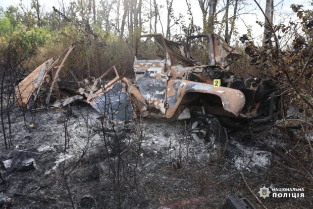 На Ізюмщині загинув чоловік: поліція встановлює обставини вибуху автомобіля